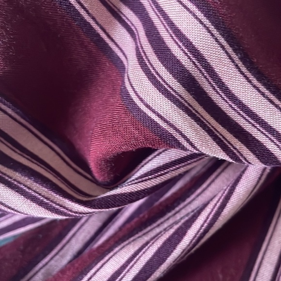 Xhiliration Striped Sleeveless Jumpsuit With High Neck - Picture 10 of 10